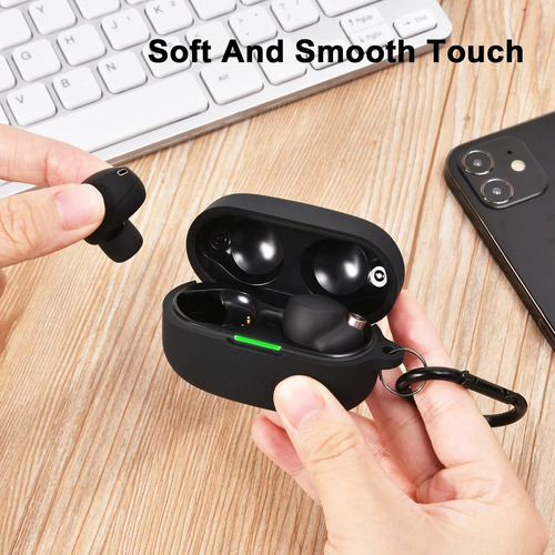 2pcs Para Sony Wf-1000xm4 Funda De Silicona Case +limpiador