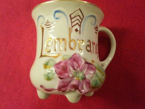 Antiguo Mate Porcelana De Coleccion