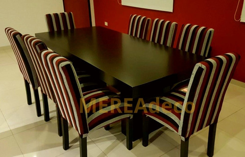 Juego De Comedor Mesa Y 8 Sillas