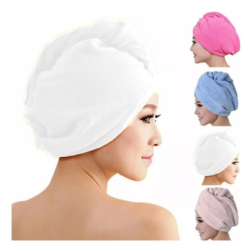 Touca Toalha Para Secar Cabelo Sem Peso Toalha Banho Cabeça Laranja Touca Secadora De Cabelo, Toca Magica, Toalha De Secar Cabelo, Secador De Cabelo, Secagem De Cabelo,