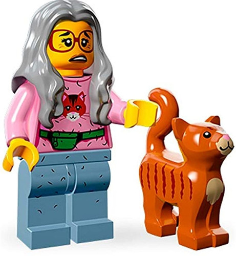 The Lego Movie Mrs. Scratchen-post Cat Lady Serie Minifigure