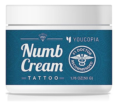 Crema Anestésica Para Tatuajes, Máxima Potencia - 50ml