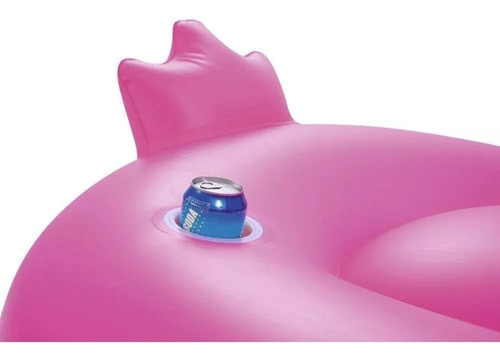 Imagen 3 de 5 de Flotador Colchoneta Gigante Pileta Inflable Bestway Flamenco