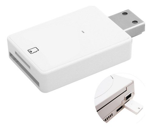 Lector Adaptador De Tarjetas De Memoria Dc Para Juegos Sega