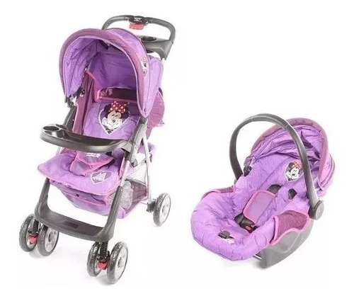 Cochecito Bebes Con Huevito Mecedor Disney Ts3222 Liviano