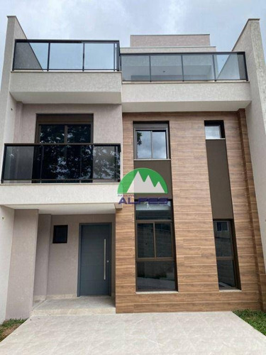 Imagem 22 de 30 de Sobrado À Venda, 178 M² Por R$ 958.000,00 - Bom Retiro - Curitiba/pr - So1360