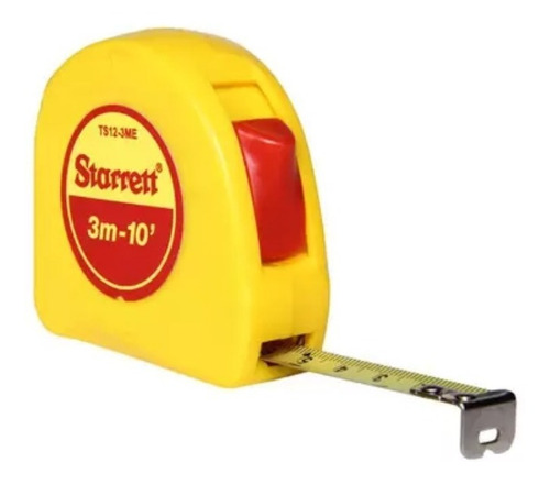 Trena Starrett Cinta Métrica Flexómetro 3m X 13mm Ts12 - 3me