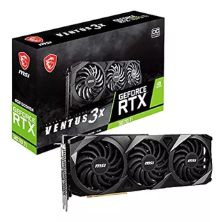 Msi Gaming Geforce Rtx 3070 Ti 8gb Gdrr6x Ventus 3x - Tarjet