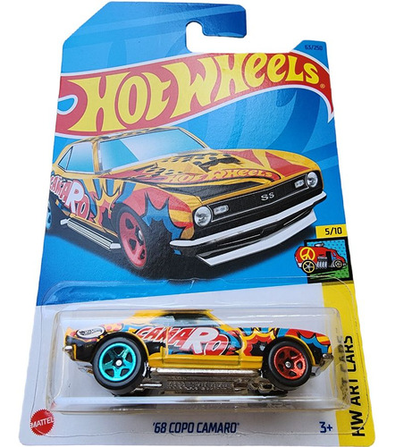 Hot Wheels - 68 Copo Camaro - Serie Art Cars - Edicion 2021