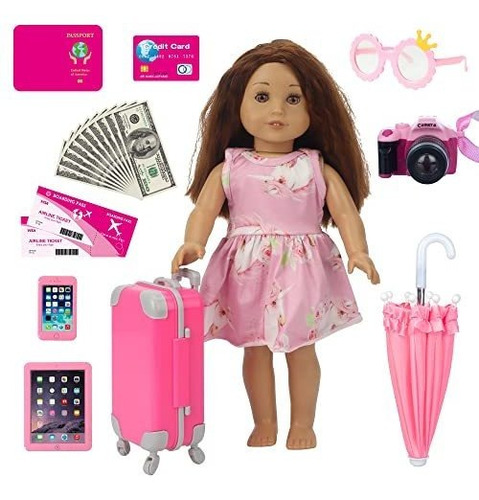 American Doll Accesorios Adecuado Para 18 Inch Girl Xj8la