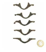 Comprar Tiradores Antiguos Bronce Para Cajonera (x5) - Herrajes