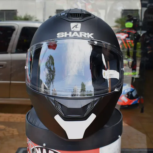 Capacete Shark D-skwal 2 Blank Mat Kma Preto Fosco Capacete Shark D-skwal 2 Blank Mat Kma Preto Fosco