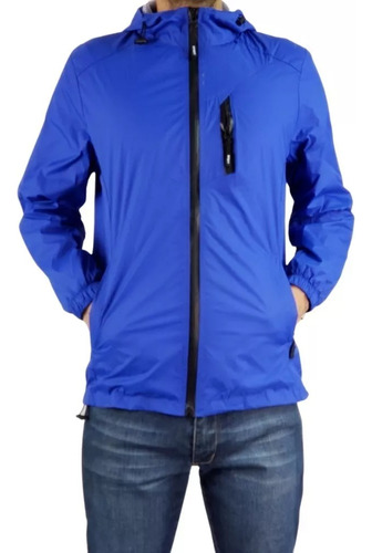 Corta Viento Impermeable Hombre Chaqueta Deportiva Liviana Ff