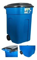 Comprar Bote Grande De Plástico Basura Contenedor Ruedas Residuos