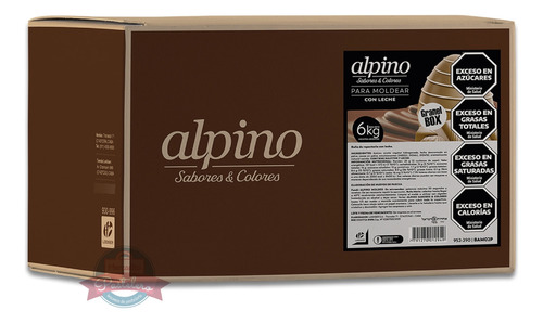 Chocolate Alpino  6 Kg Granel