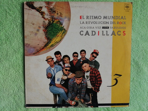 Eam Lp Vinilo Los Fabulosos Cadillacs El Ritmo Mundial 1988 