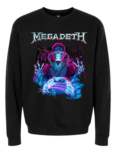 Buzo Estampado Varios Diseños Megadeth Fin Del Mundo