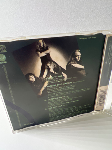 Cd Single Metallica - Sad But True Edição Limitada