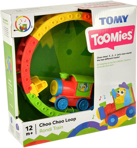 Imagen 4 de 5 de Tren Choo Choo Pista Locomotora Sonido Tomy 92110 Edu