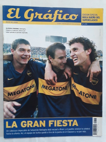 El Grafico Extra 279 - Boca Dueño Del Superclasico  - 2008