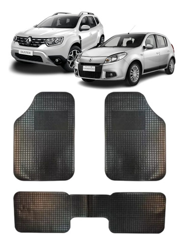 Cubre Alfombra 3 Piezas Renault Duster Sandero 2008 A 2020