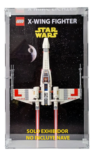 Exhibidor Armable Para Lego Star War X-wing Starfighter