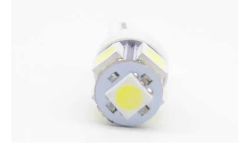 Bombillo Muelita Luces Led 5 Led/smd T10 (par) Luz Cruce