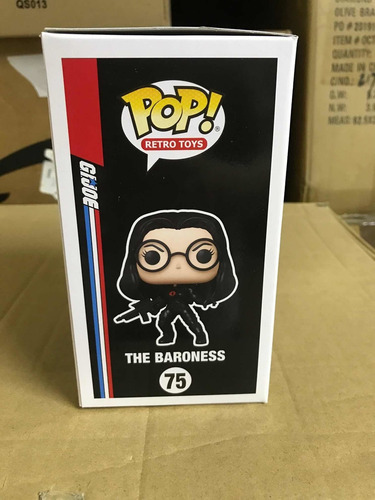 Funko Pop The Baroness 75 G.i.joe Pop Retro Toys Original