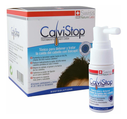 Calvistop, Tratamiento Anticaída, Tónico Para Detener Y Trat