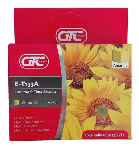 Imagen 5 de 6 de Cartucho Alternativo 133 135 Epson T25 Tx123 125 135 Pack X4