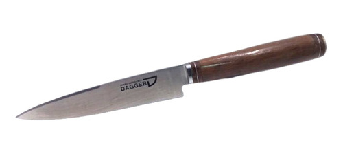 Cuchillo Artesanal 14cm + Vaina De Cuero