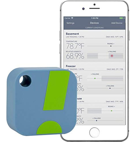 Termómetro / Higrómetro Inalámbrico Sensorpush Para iPhone /