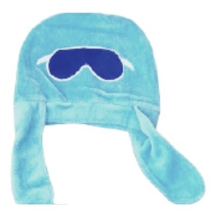 Imagem 2 de 4 de Macacão De Plush Bebê Aviador Com Gorro Touca De Piloto
