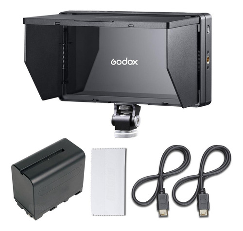 Monitor Para Dslr Mirrorless Godox Gm55 Hdmi Bateria F970