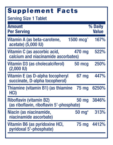 Multivitamin Life Extension, 60 Comprimidos Al Día