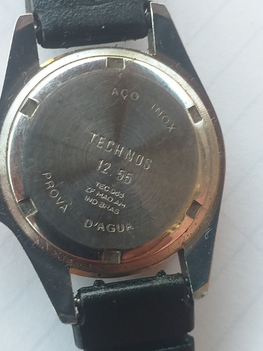 Technos Relogio Antigo Feminino 150 M Lindo Raro Modelo Top