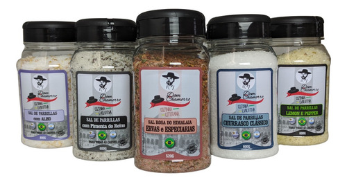 Imagem 5 de 5 de Kit Sal De Parrilla Dry Rub E Sal Rosa Himalaia Dom Chamorro
