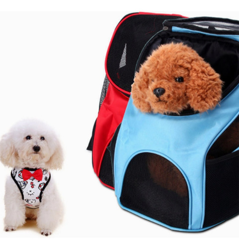 Mochila Bolsa Back Transporte Mascota Perro Gato Avion Viaje