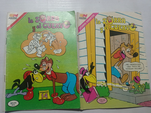 La Zorra Y El Cuervo Ed. Novaro Lote De 2 1984 Y 1985