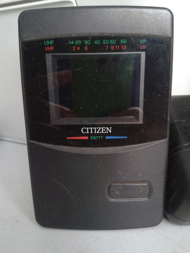 Mini Tv Citizen Ds777 - Iz (colecionável) - Funcionando