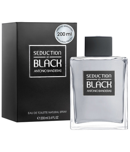 Seduction In Black Antonio Banderas 200ml 100% Original