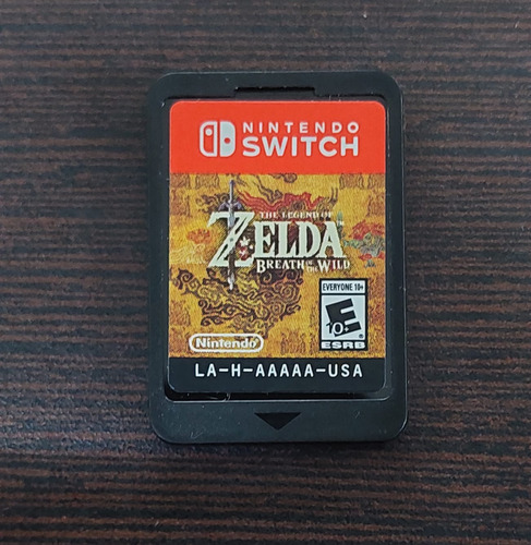 Legend Of Zelda Breath Of The Wild Nintendo Switch Español (Reacondicionado)