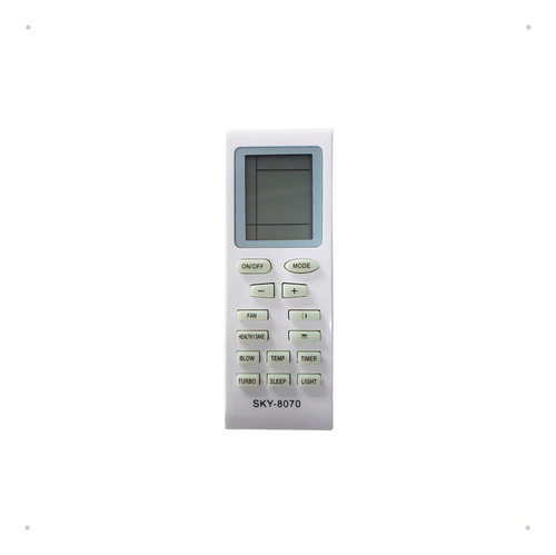 Control remoto de aire acondicionado Sky-8070 Split Gree o Trane