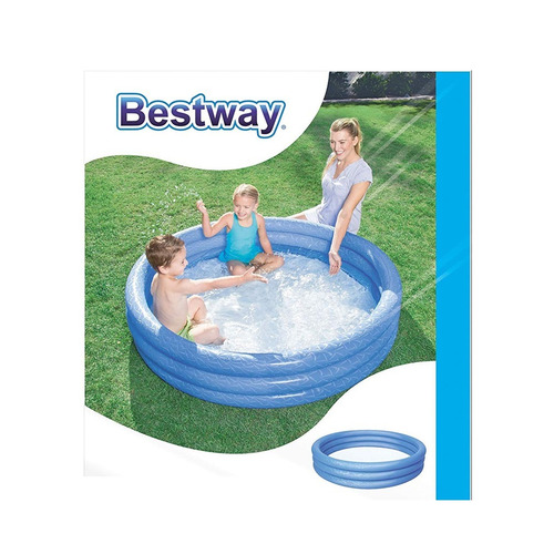 Imagen 4 de 5 de Pileta Inflable Infantil Chica Bestway De 3 Aros