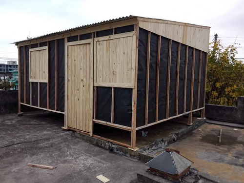 Oferta 08.06 Cabaña Tronco Ent 15m2 Tiny House Llave Mano