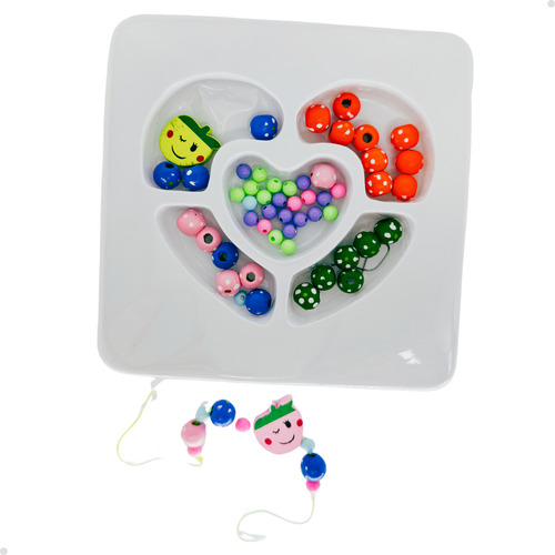 Conjunto Beleza Montagem Bijuterias Infantil Meninas Kit 6
