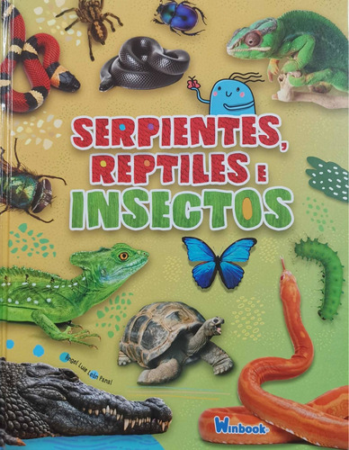 Animales, Reptiles y tiburones, de Winbook Kids. Editorial Winbook en español