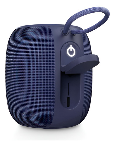 Parlante Portatil Mini Energy Sistem Bloom 458295 Inalámbrico Bluetooth Waterproof Ipx6 con Luz Rgb Azul