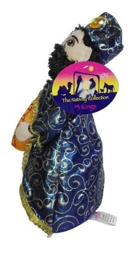 Imagen 4 de 9 de Peluche Rey Mago Gaspar 32cm Sugar Loaf Regalo Navidad Amor