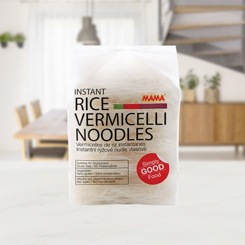 Imagen 2 de 6 de Fideos De Arroz Mama Rice Vermicelli Noodles Pasta